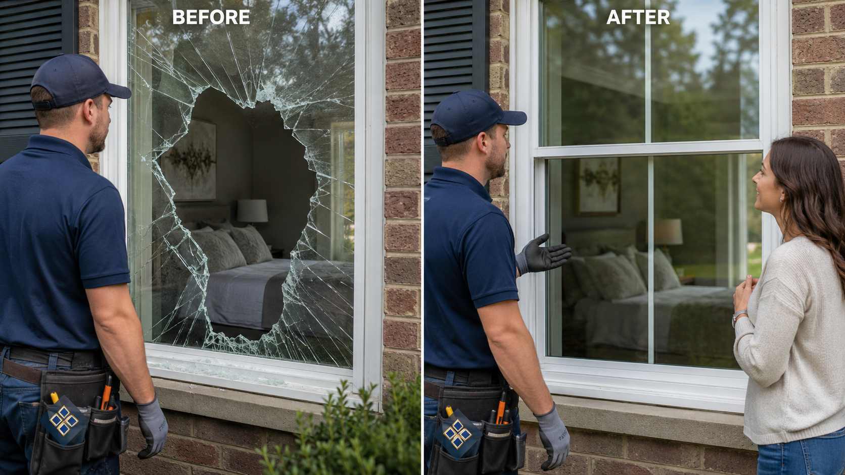 Residential Window Glass Replacement